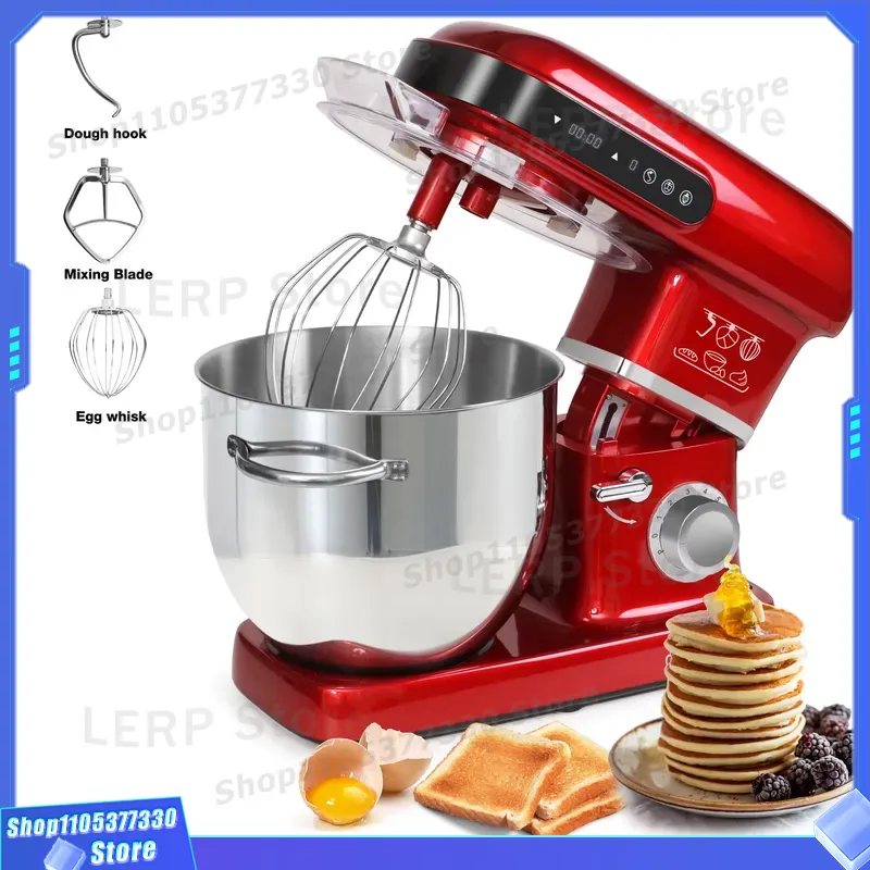 Kitchen Robot Baking - 2200W 고출력 반죽 믹서 10L 대용량