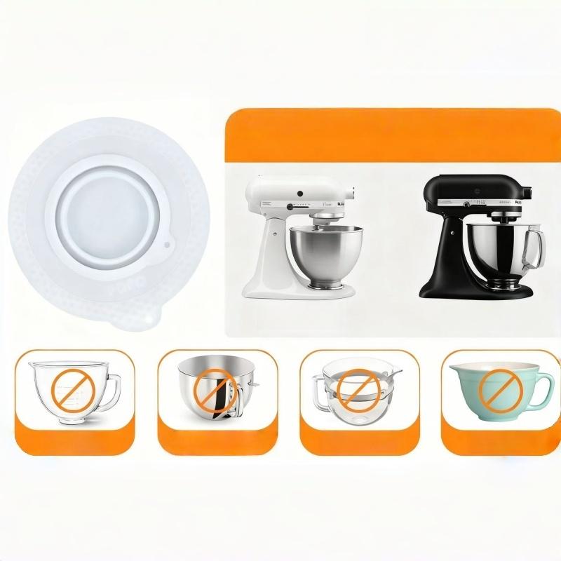 Kitchenaid Baking Bowl - 1Pcs DIY 실리콘 믹서 볼 뚜껑