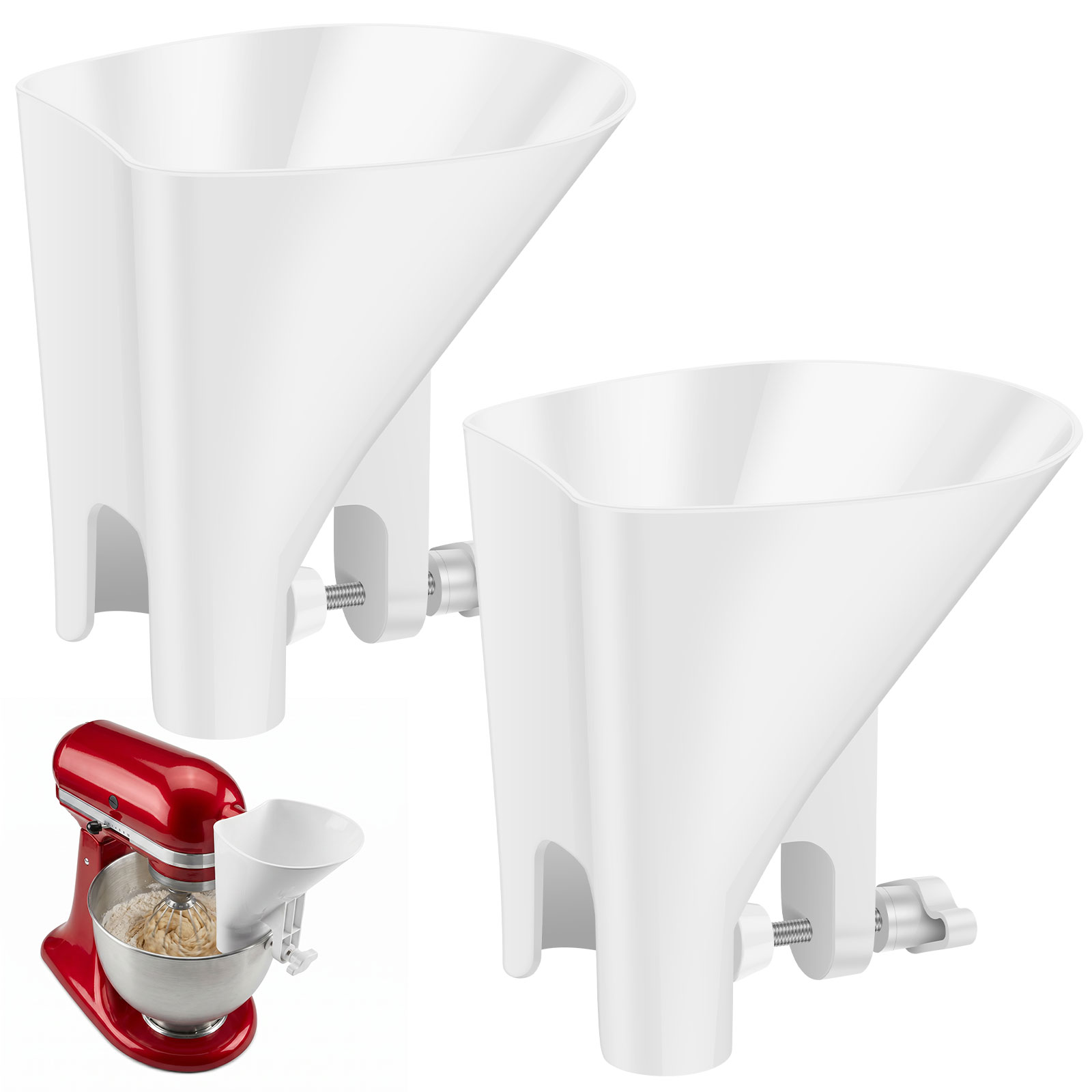 Kitchen Aid Baking Mixer - 4.5-7쿼트 스탠드 믹서용 흘림 방지 밀가루