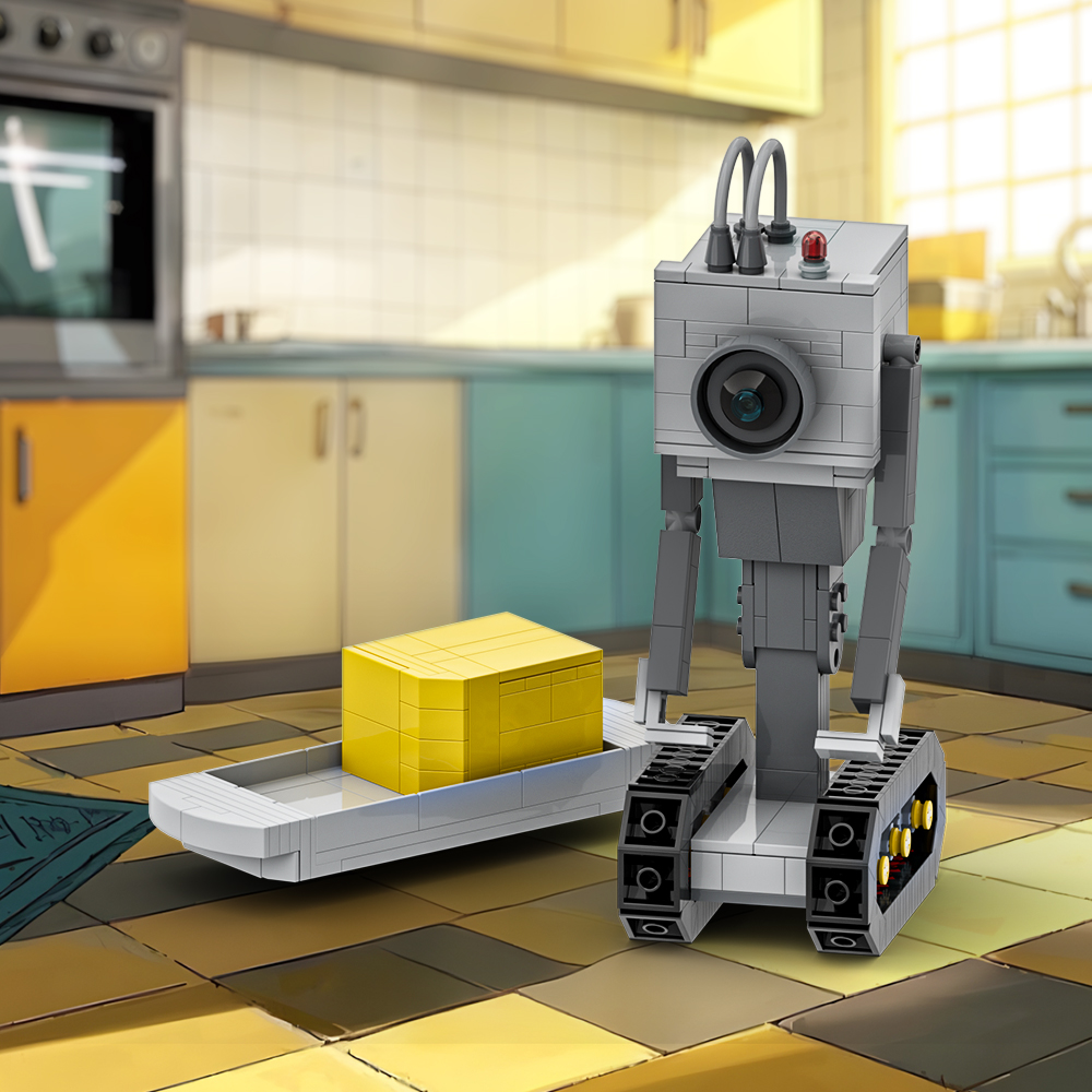 Kitchen Robot Baking - MOC 릭의 버터 로봇 모델 빌딩