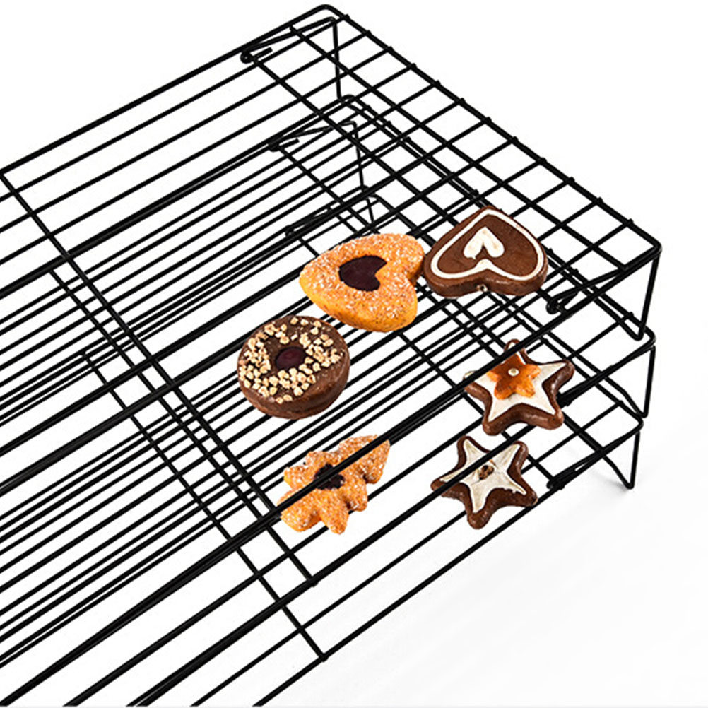Kitchen Baking Cooking - 베이킹 오븐용 3단 냉각랙, 쌓아서 사용
