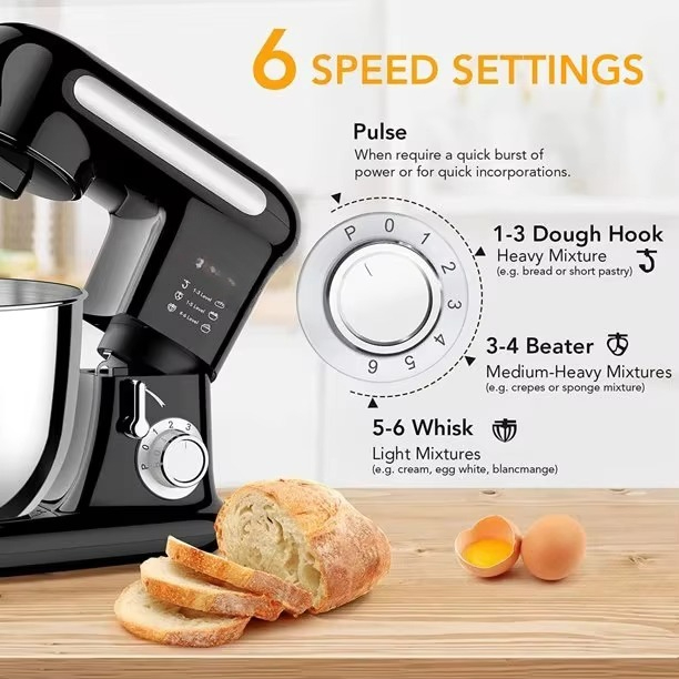 1000W 3.5L 다기능 전기 스탠드 믹서 로봇 주방 - Kitchen Robot Baking 리뷰 및 가격