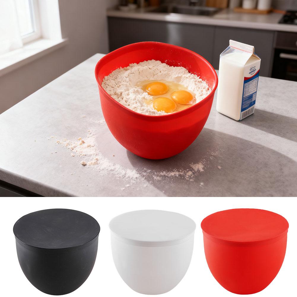 업그레이드된 주방 실리콘 볼 인서트 보조기구(뚜껑 포함 - Kitchenaid Baking Bowl 리뷰 및 가격