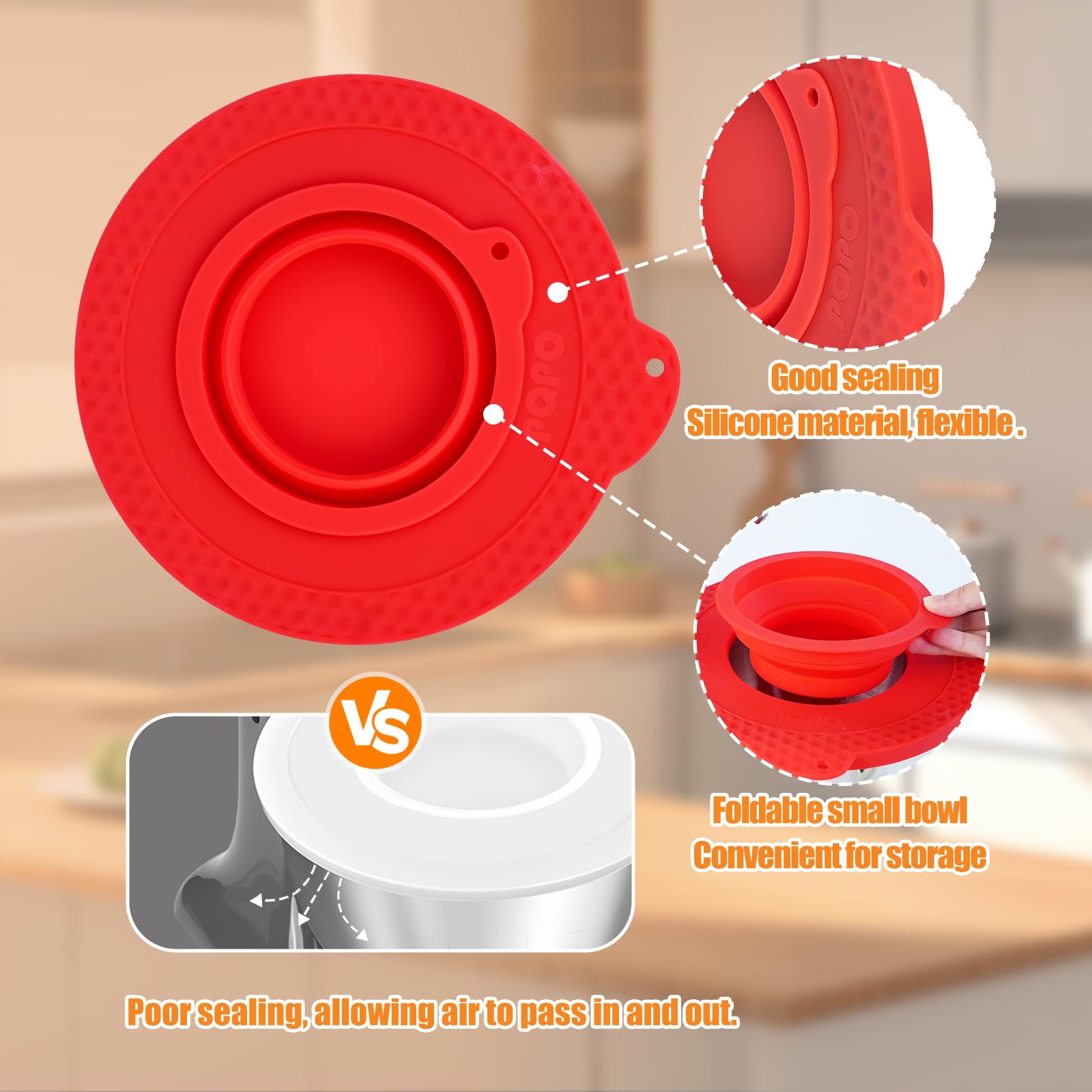 4.5-5쿼트 틸트헤드 스탠드 실리콘 믹서 볼 커버,  - Kitchenaid Baking Bowl 리뷰 및 가격