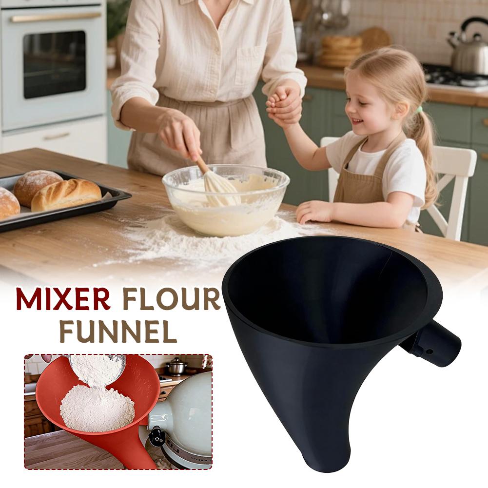 5쿼트 스탠드 믹서용 유출 방지 밀가루 깔때기, 넓은  - Kitchen Aid Baking Mixer 리뷰 및 가격