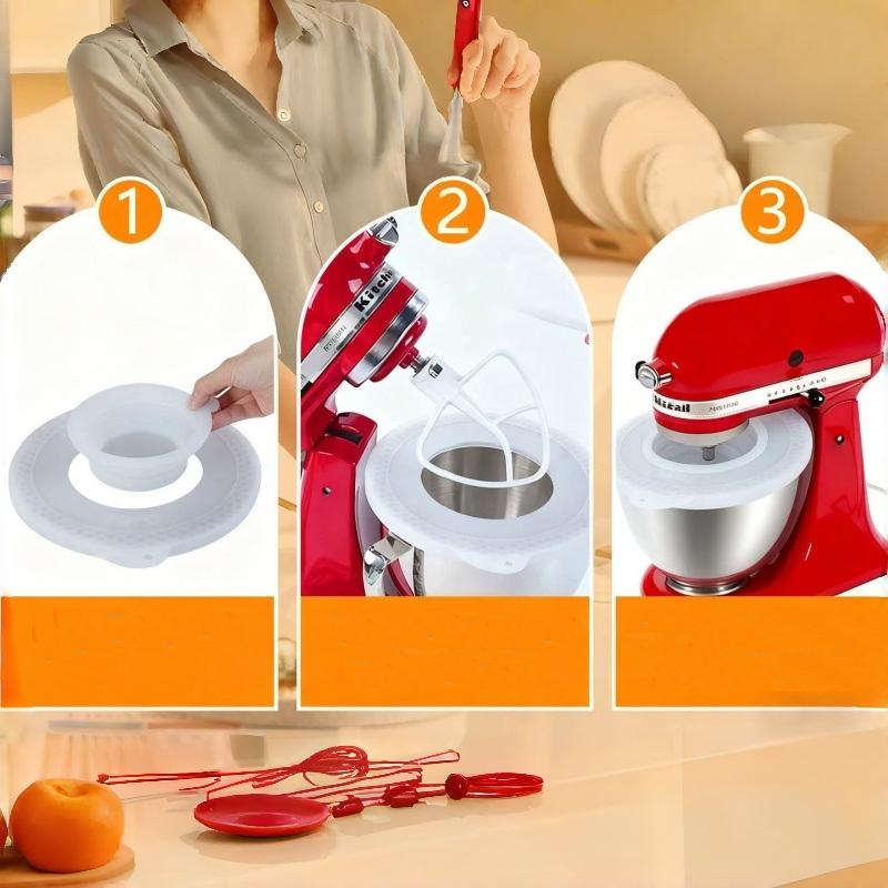 1Pcs DIY 실리콘 믹서 볼 뚜껑 4.5-5 쿼트  - Kitchenaid Baking Bowl 리뷰 및 가격