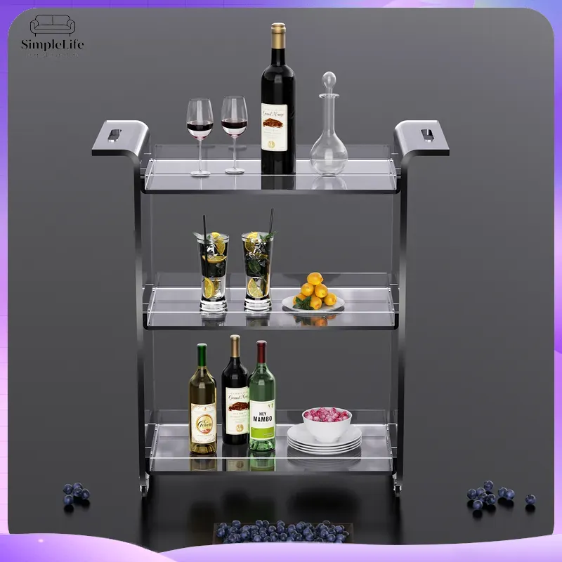 현대적인 3단 주방 카트, 수납 선반과 바퀴 달린 트롤 - Kitchen Baking Cart 리뷰 및 가격