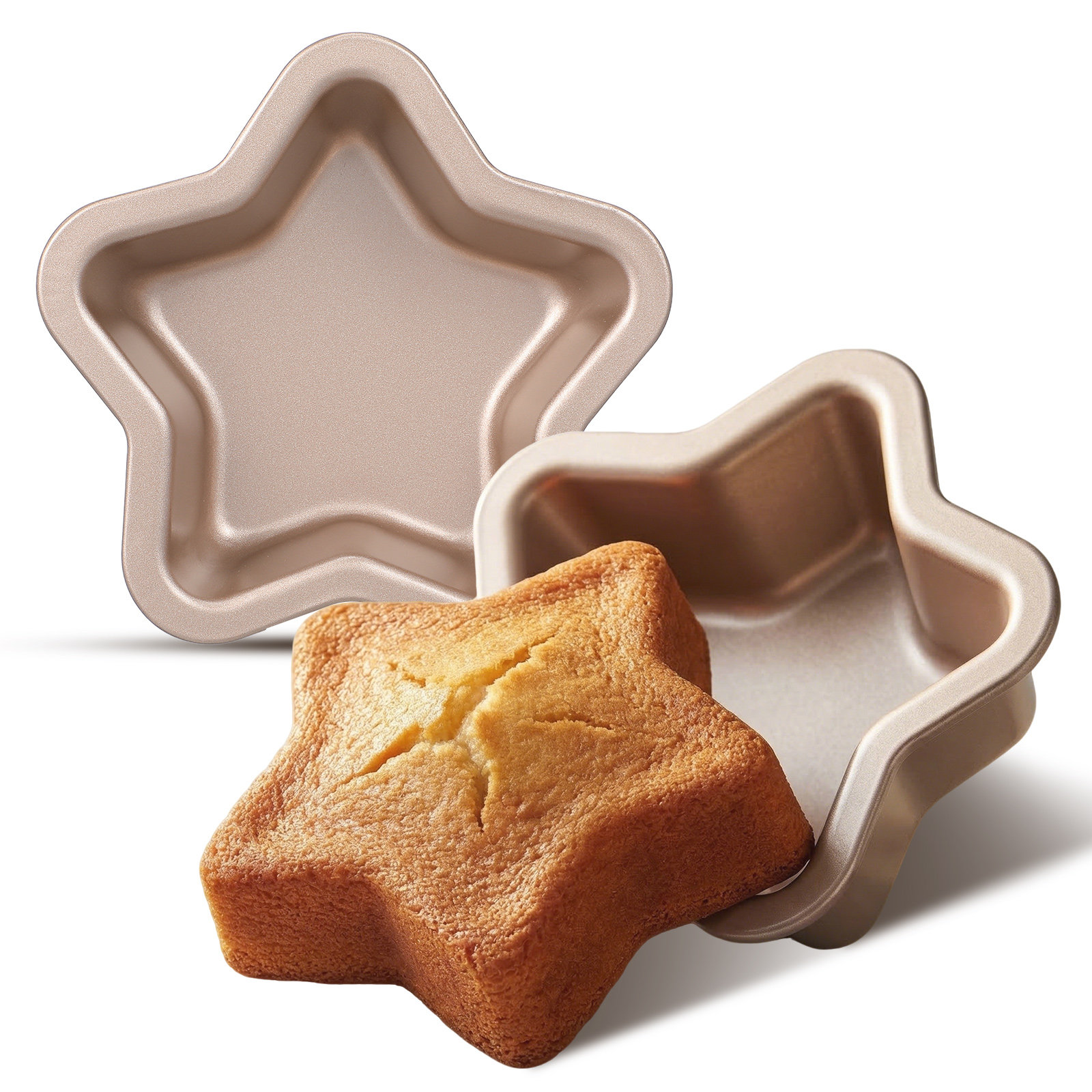 2개 세트 별 모양 탄소강 논스틱 로프 팬, 가정에서  - Baking Kitchen At Home 리뷰 및 가격