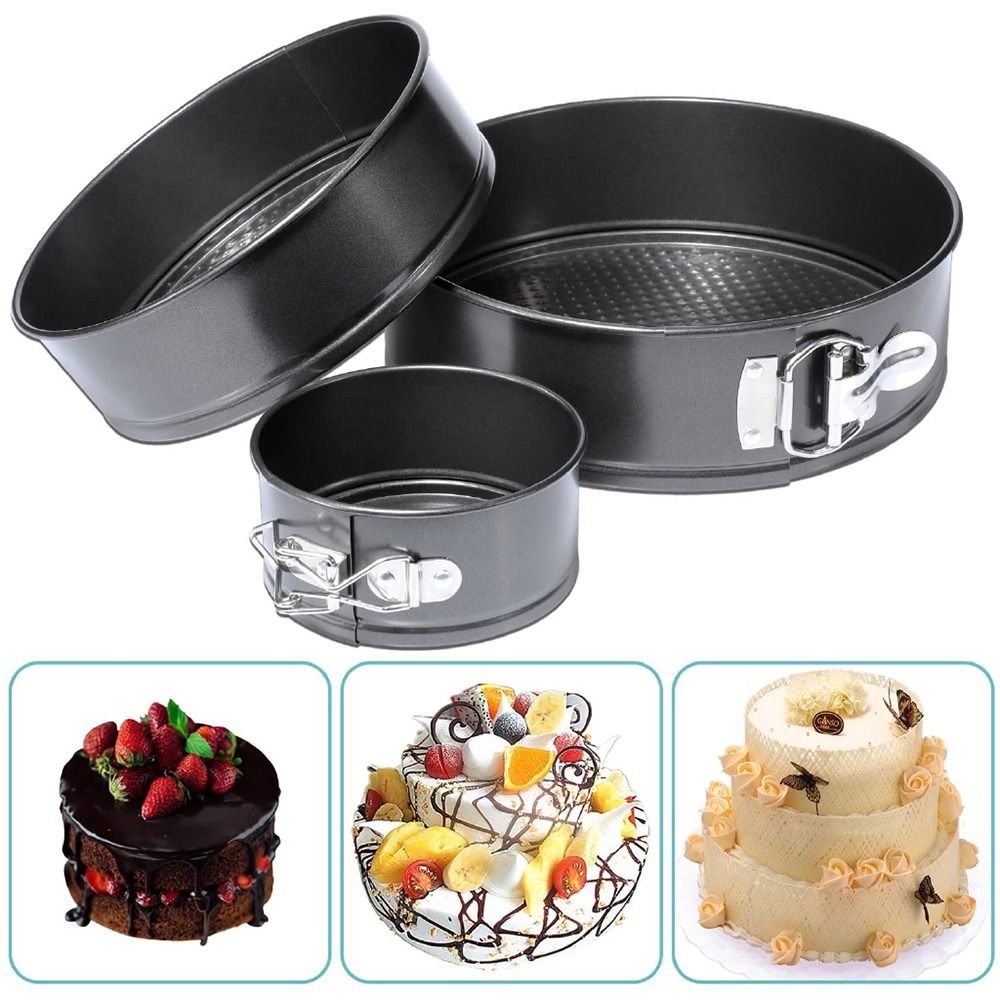 1Pc 12/16/20/24/28cm 탄소강 베이킹 금 - Kitchen Bakery 리뷰 및 가격