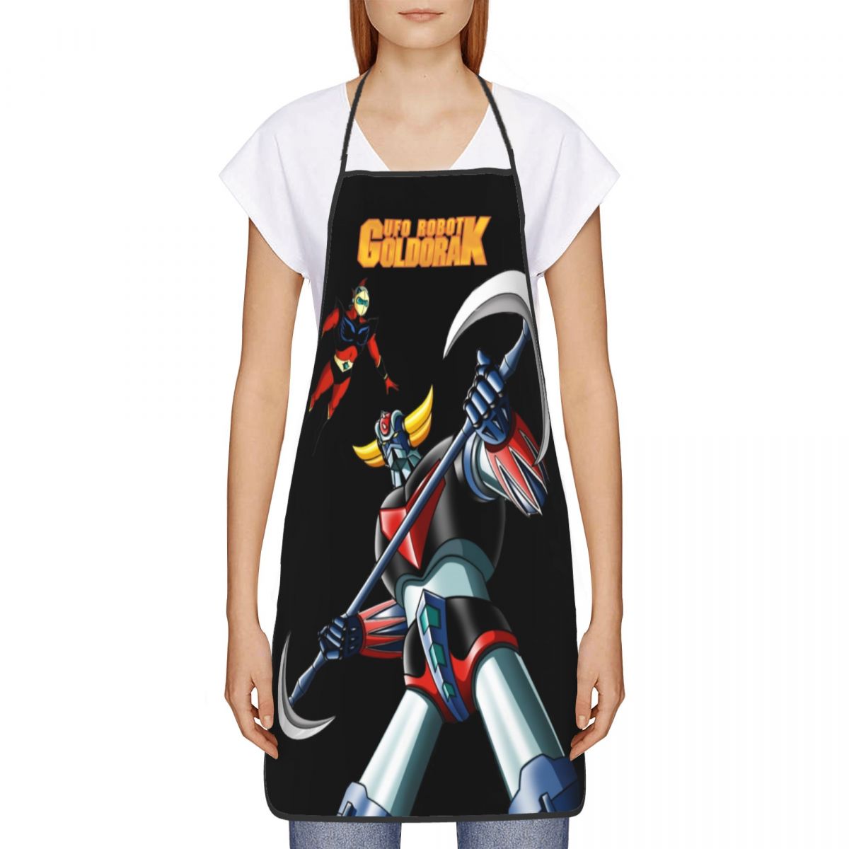 남녀공용 UFO 로봇 골드레이크 앞치마, 턱받이 그렌다 - Kitchen Robot Baking 리뷰 및 가격