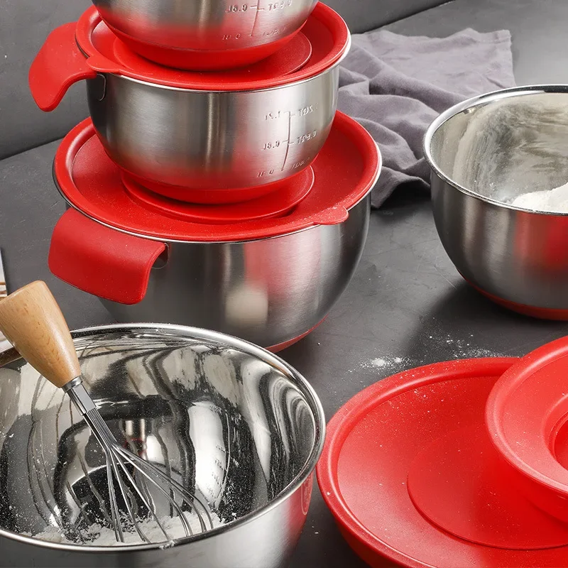 딥 스테인레스 스틸 주방 그릇, 아이스크림 볼 보조 베 - Kitchenaid Baking Bowl 리뷰 및 가격